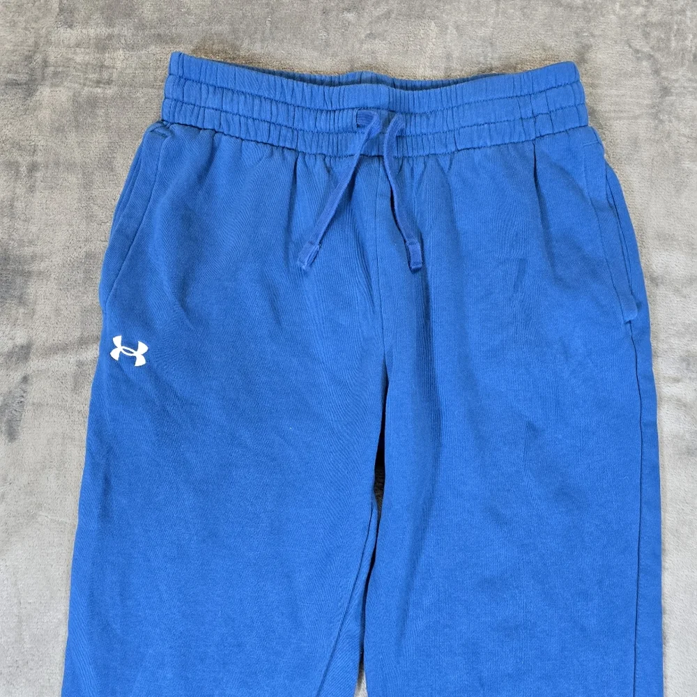 Under Armour Blue Jogging Pants Joggers Size Medium - Picture 4 of 8